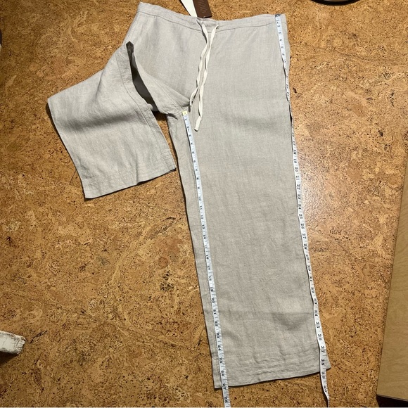 Island Importer Men’s 100% Linen Riviera Pants NWT Sz S-28 - Picture 14 of 16